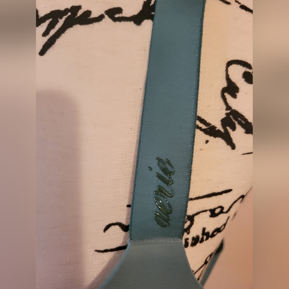 Aerie Real Free Full Coverage Teal Bra, NWT, 40B - Picture 3 of 7